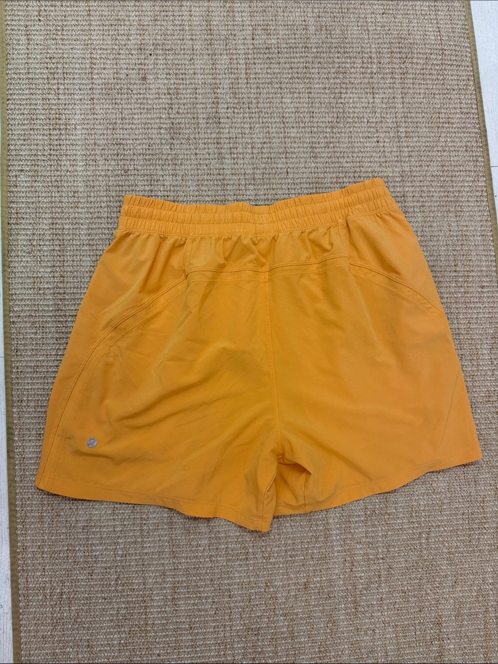 lululemon athletica Bright Orange men’s Athletic Shorts